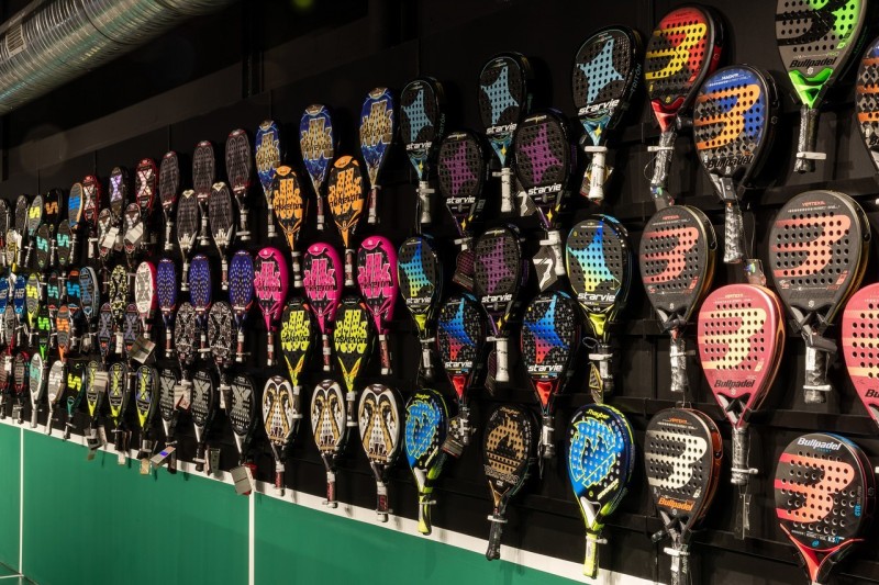ABS power bar padel holder