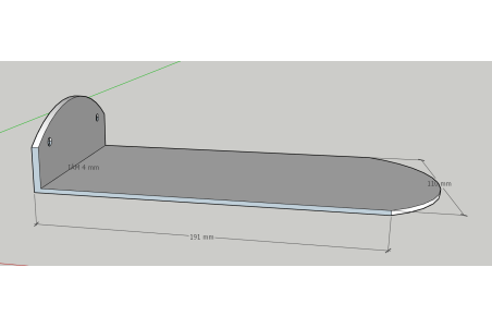 Close-up of matte black finish on front shoe holder Close-up of matte black finish on front shoe holder