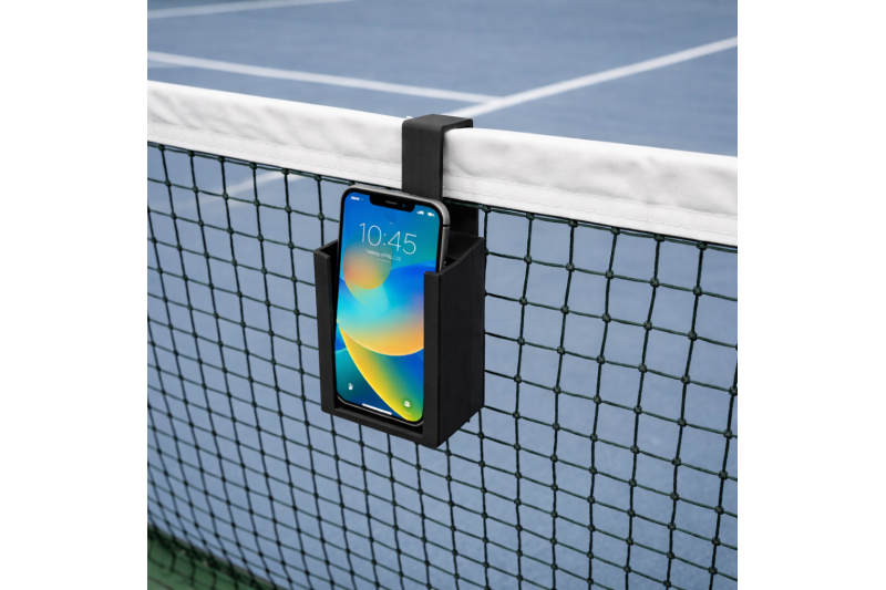 Support téléphone mobile pour enregistrer les deux côtés du terrain