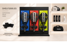 Support court pour raquettes de padel | Shelf2000