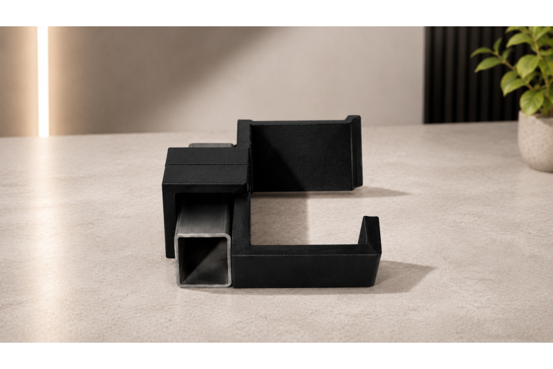 Soporte de pádel resistente con protección interior de goma EVA