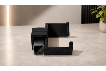 Soporte de pádel resistente con protección interior de goma EVA