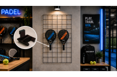 Support double pour raquettes de padel | Shelf2000