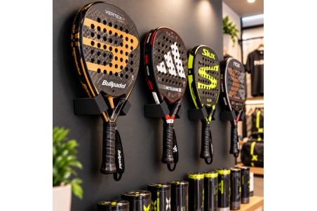 12 Padel Racket Wall Holders | No Panel | Shelf2000