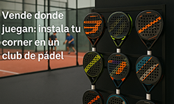 ¿Cuál es la instalación más rentable para vender palas de pádel?