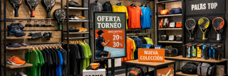 La tienda de pádel que nunca se queda vieja: cómo diseñar un espacio reconfigurable para vender mejor todo el año