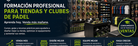 Comienza Shelf2000 Academy: formación gratuita para ayudar a las tiendas y clubes de pádel a vender más