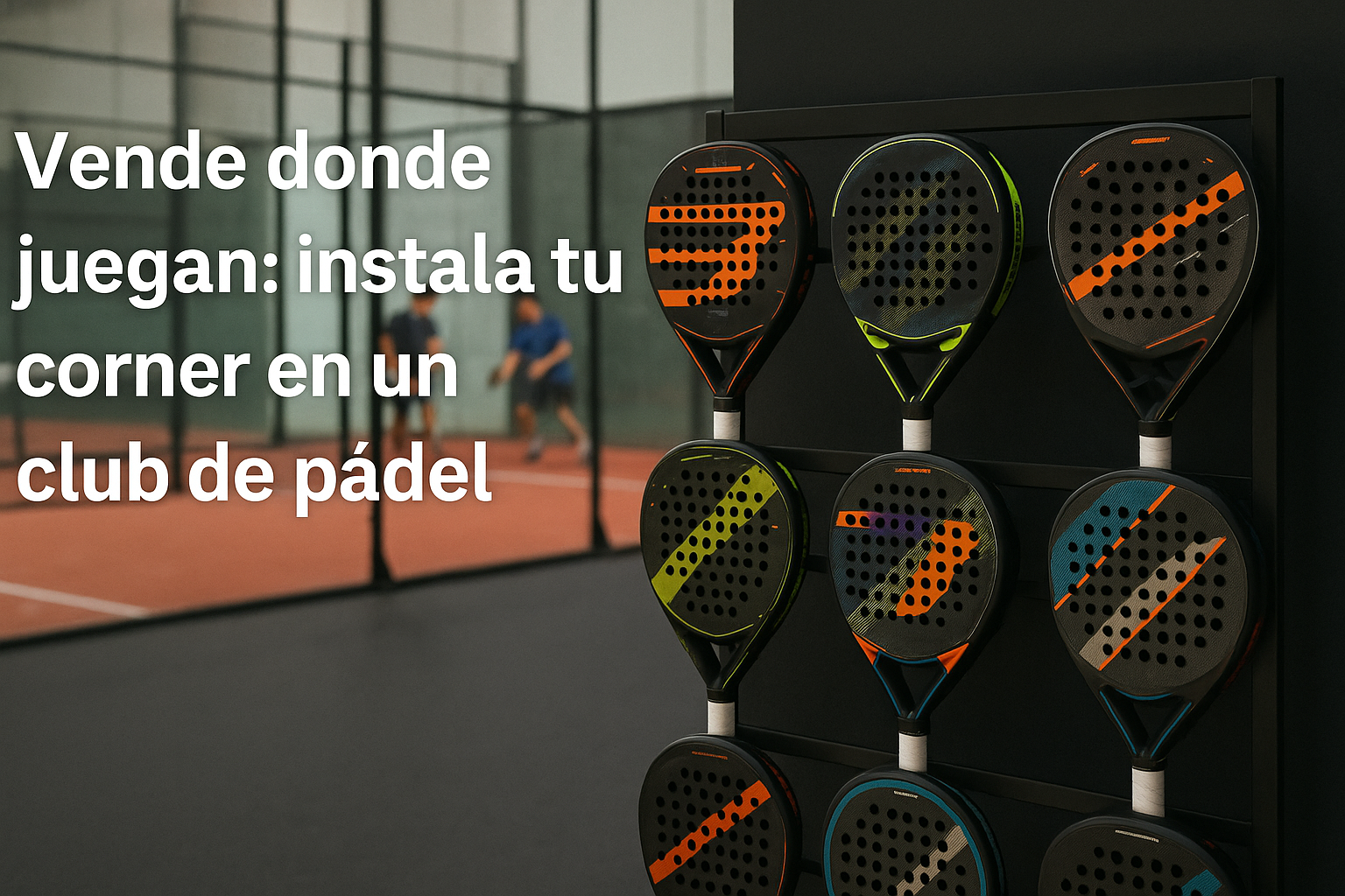 ¿Cuál es la instalación más rentable para vender palas de pádel?
